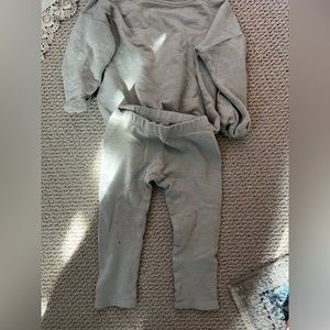 Rylee and cru sweater set green floral